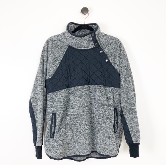 Abercrombie & Fitch Tops - Abercrombie & Fitch Snap Pullover